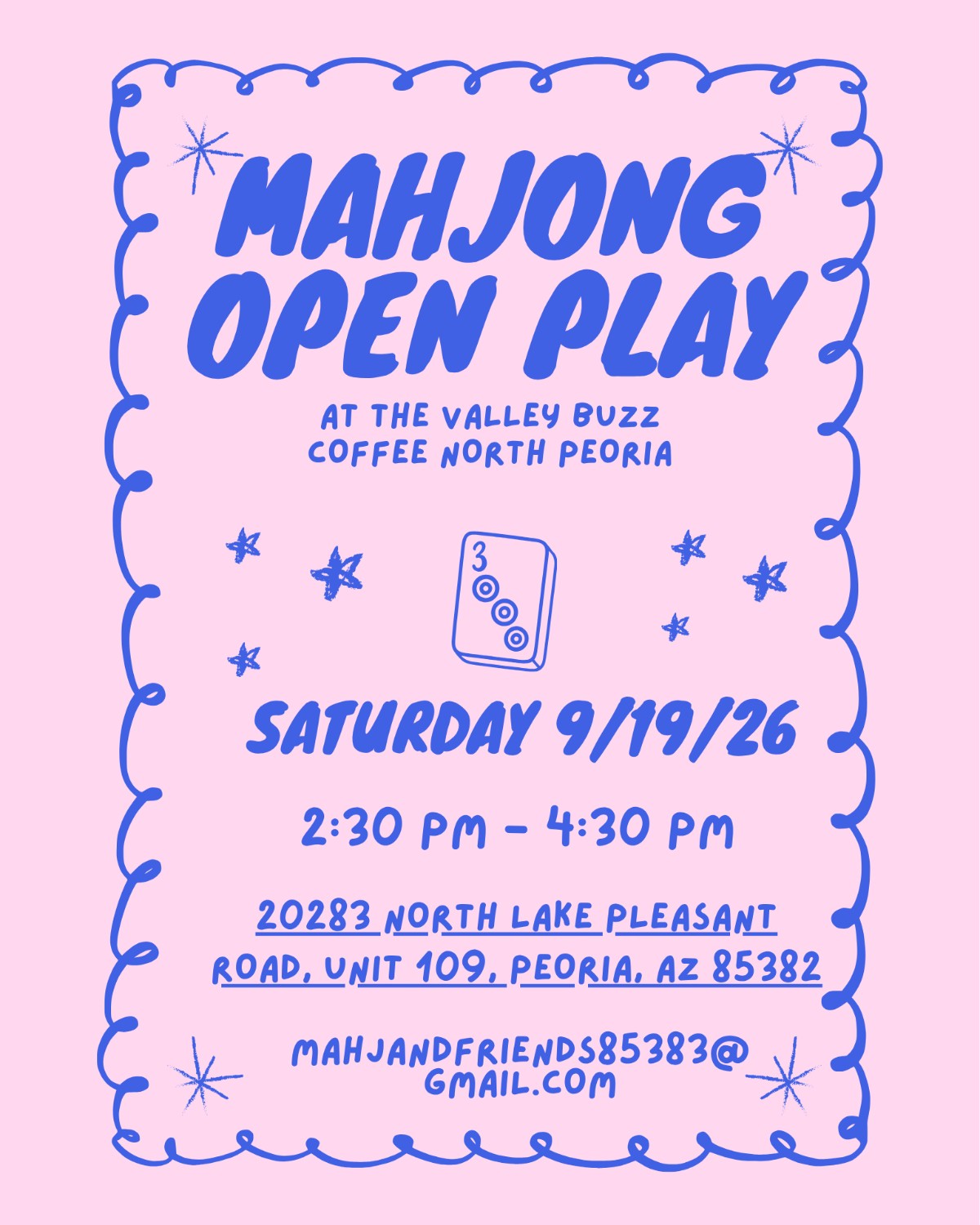 Open Play @ The Valley Buzz Coffee Bar